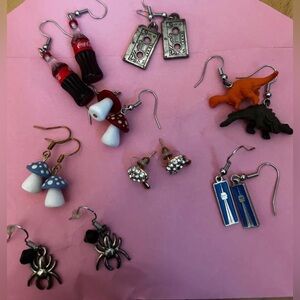 Assorted Unique Dangling Earrings